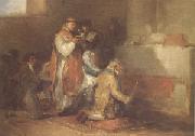 Francisco de Goya The Ill-Matched Couple (mk05) France oil painting artist